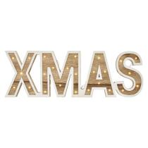 EMOS ZY2204 VIAN. NAPIS XMAS DREV 35LED 45CM 2AA IP20 WW