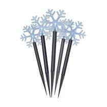 EMOS ZY2350 5LED GARDEN SNOWFLAKE 2AA CW