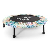 KLARFIT ROCKETBABY 4, KVETINOVY VZOR, TRAMPOLINA, 96 CM PLOCHA NA SKAKANIE, 10028954