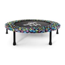KLARFIT ROCKETBABY 5, KVETOVANY VZOR, TRAMPOLINA, 96 CM PLOCHA NA SKAKANIE, 10028955