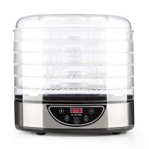 KLARSTEIN FRUITOWER D SUSICKA OVOCIA, 35-70C, CASOVAC, 5 POLICIEK,200-240W,USLACHTILA OCEL, 10031938