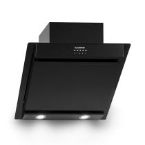 KLARSTEIN ZOLA 60, DIGESTOR, VOLNY PRIESTOR NA HLAVU, 60 CM, 190 W, 610 M3/H, LED, CIERNY, 10034099