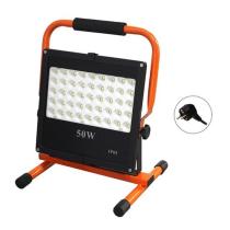 SOLIGHT WM-50W-FES LED VONKAJSI REFLEKTOR SO STOJANOM, 50W, 4250LM, KABEL SO ZASTRCKOU, AC 230V