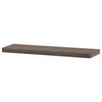 AUTRONIC P-013 SON2 Polička nástenná 90 cm, MDF, 3D dekor dubsonoma dark, baleno v ochranej fólii