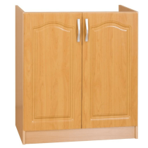 KONDELA Drezová skrinka, jelša, LORA MDF NEW KLASIK S80ZL