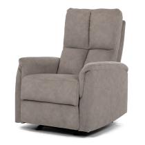 AUTRONIC TV-S8449 CRM2 Křeslo polohovací, manuální polohování, krémová látka, houpací mechanismus