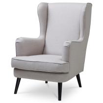 AUTRONIC AK-A1318 CRM2 Křeslo, krémová látka, nohy buk