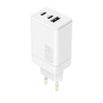 MAXLIFE MXTC-08-65ACC PD QC SIETOVA NABIJACKA 2X USB-C 1X USB 65W BIELA (OEM0101206)