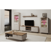 KONDELA LED osvetlenie, 2-klipové, biela, EYCO