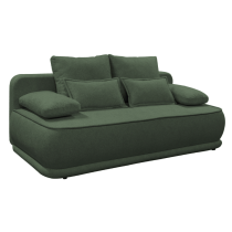 KONDELA Rozkladacia pohovka, zelený melír, LAGO