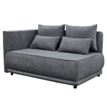 KONDELA Rozkladacia pohovka, sivá, ľavá, LIAMI