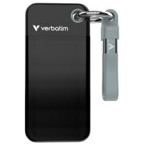 VERBATIM EXTERNY SSD 1 TB POCKET USB3.2 GEN 2, CIERNA/SIVA 32190