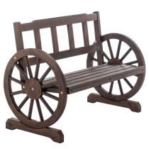 KONDELA Záhradná lavička, hnedá, SABA TYP 1