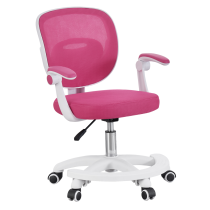 KONDELA Otočná stolička, malinová/biela, TRIXI TYP 2