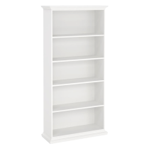 KONDELA Regál, biela, PARIS 79864