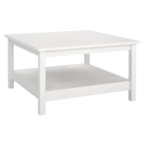 KONDELA Konferenčný stolík, biela, PARIS 79667