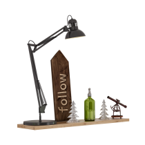 KONDELA Polica, dub wotan, FEDOR