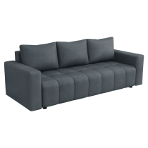 KONDELA Rozkladacia pohovka, sivá, MARIK