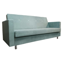 KONDELA Rozkladacia pohovka, mentolová, LILANA