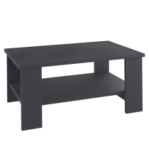 KONDELA Konferenčný stolík, grafit, BERNARDO