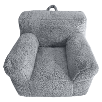 KONDELA Sedací vak, svetlosivá, JAMO