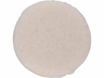 Rúno leštiace na suchý zips, 125mm, pravé ovčie rúno