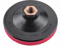 Tanier unášací so suchým zipsom pre uhlovú brúsku, Ø100mm