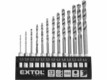 Sada vrtákov do kovu 1,5-6,5mm s 1/4" šesťhranným úchytom