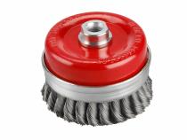 Kartáč hrnčekový M14 vrkočový, Ø100mm