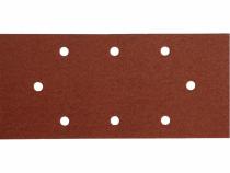 Brúsny papier na suchý zips 10ks, 8 otvorov, 93x190mm, P40