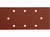 Brúsny papier na suchý zips 10ks, 8 otvorov, 93x190mm, P60