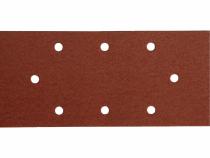 Brúsny papier na suchý zips 10ks, 8 otvorov, 93x190mm, P100