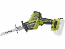 Píla chvostová akumulátorová bezuhlíková, 20V, bez aku a nabijačky, kmit 22mm