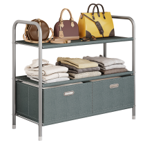 KONDELA Regál, sivá, METODA