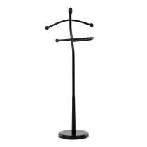 AUTRONIC 82646 BK Němý sluha, výška 120 cm, masiv kaučukovník, černý, nos. 5 kg