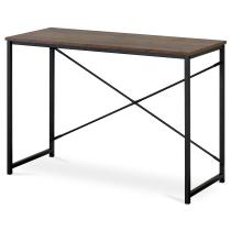 AUTRONIC GD-504 OLW Stůl pracovní, MDF, dekor staré dřevo, černý kov
