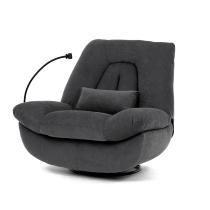 AUTRONIC TV-7089 GREY2 TV křeslo s elektrickým polohováním, hlasové ovládání (ENG), reproduktor, pod