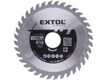 Kotúč pílový s SK plátkami, 115x2,2x22,2mm, 36z