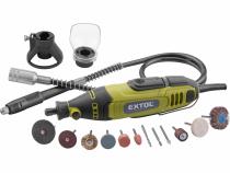 Brúska priama, 135W, 210ks príslušenstva, kufor