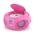 AUNA ROADIE, BOOMBOX, RUZOVY, CD, USB, MP3, FM/AM RADIO, BLUETOOTH 2.1, LED FAREBNE EFEKTY, 10029815