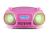 AUNA ROADIE SING, CD BOOMBOX, FM RADIO, SVETELNA SOU, CD PREHRAVAC, MIKROFON, RUZOVY, 10032058