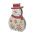 EMOS ZY2331 5LED XMAS WOOD SNOWMAN 2AAA T WW