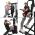 KLARFIT ULTIMATE GYM 9000, 7 STANIC, DO 150 KG, QR OCEL, CIERNA, 10033570