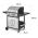 KLARSTEIN TOMAHAWK 3.1S, PLYNOVY GRIL, 3X3,6 KW HORAK + 2,7 KW WOK HORAK, 60X45 CM GRIL, 10033567