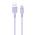 COLORWAY KABEL USB TYPE-C (SOFT SILICONE) 2.4A 1M, PURPLE (CW-CBUC044-PU)