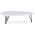 AUTRONIC AF-3013 WT Konferenční stůl, MDF deska, bilý matt, černý kov
