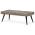 AUTRONIC AHG-281 GREY Stůl konferenční, deska slinutá keramika 120x60, šedý mramor, nohy černý kov,