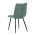 AUTRONIC DCL-193 GRN2 Židle jídelní, zelená látka, černé kovové nohy