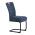 AUTRONIC DCL-E2008 BLUE2 Židle jídelní, taštičkové pružiny v sedáku, modrá látka, černý kov