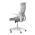 AUTRONIC KA-A182 GREY Kancelářská židle, houpací  mech., šedá MESH, plast. Kříž